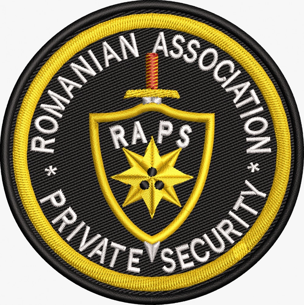 EMBLEMA ASOCIATIA ROMANA PROTECTIE PRIVATA - ENG